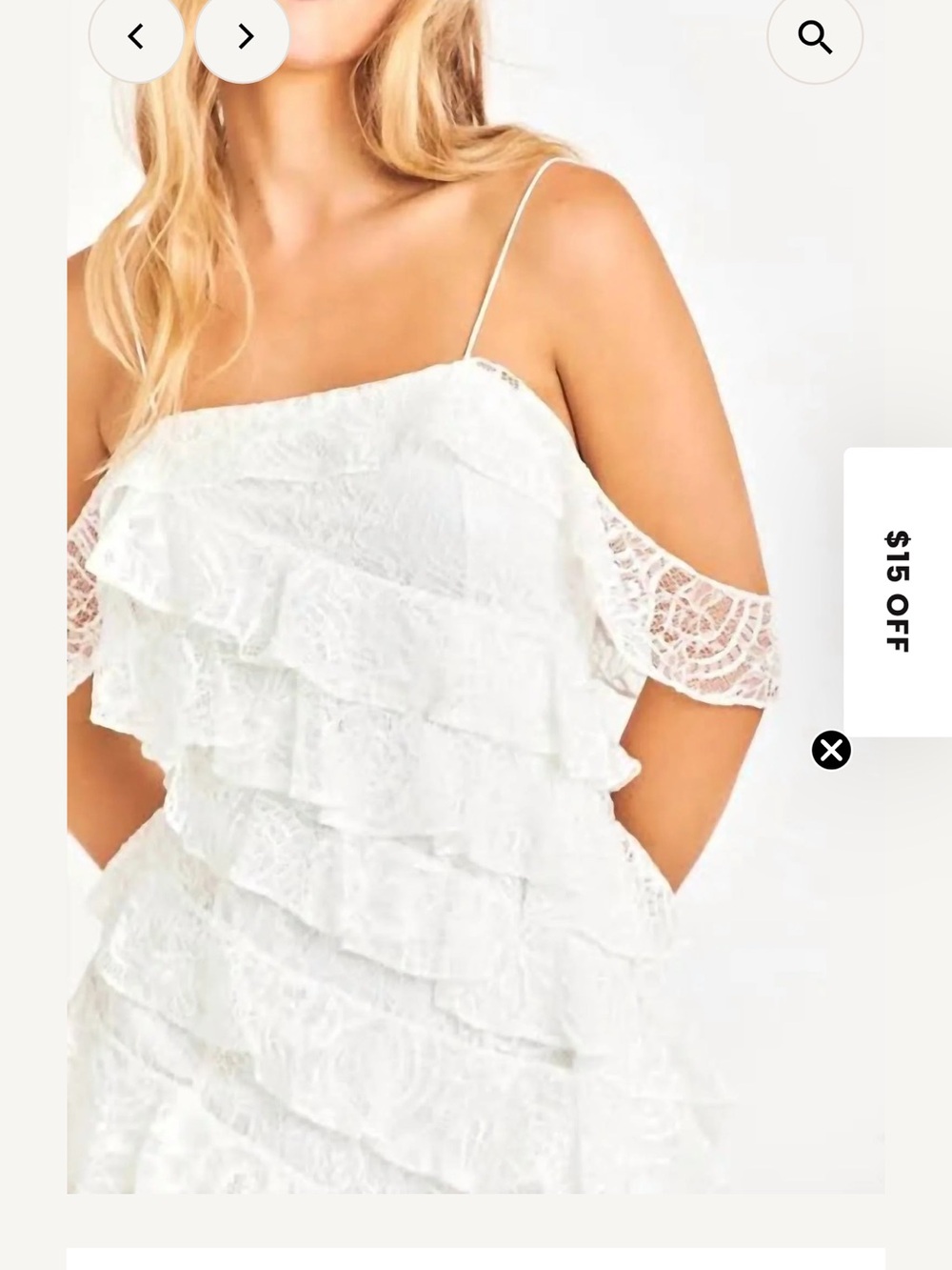 LoveShackFancy Sobine Mini Dress 14-NWT - Picture 3 of 9
